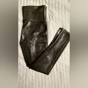 Spanx Faux Leather Women's Size XL Leggings